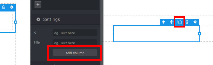Add columns