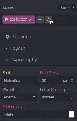 Sync button
