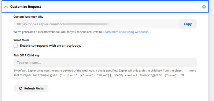 Zapier Request